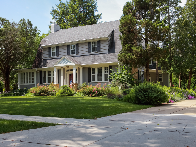 beautiful midwestern house